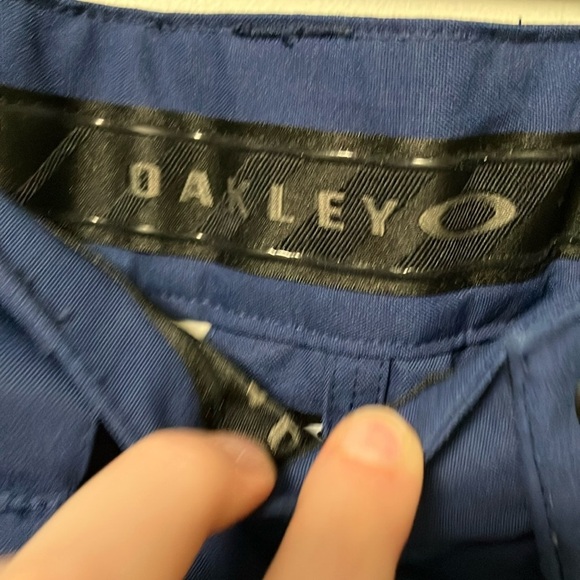 Oakley Performance Fit Blue Snow Ski Pants - Picture 6 of 11